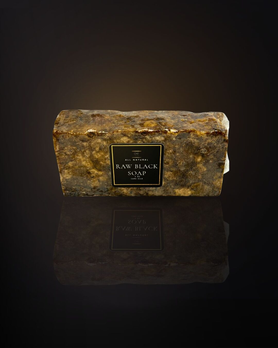 Raw Black Soap Bar